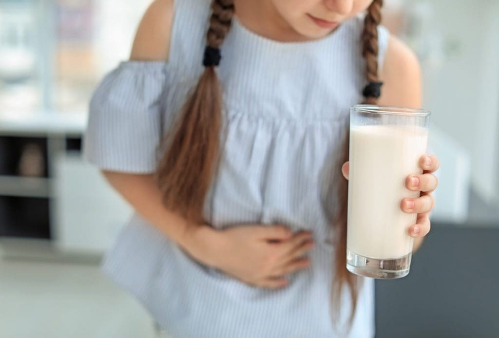 child milk allergy